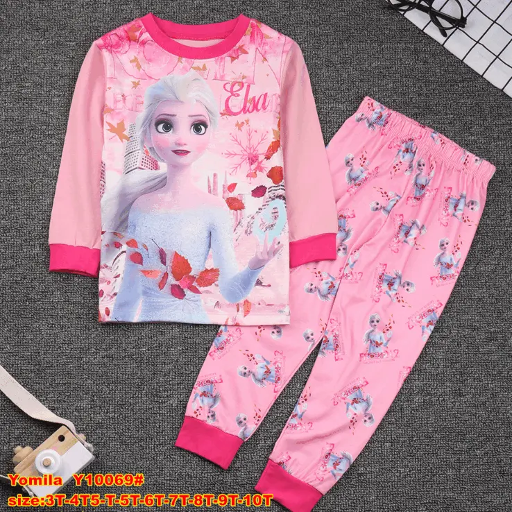 new long sleeve kids Pajamas Sets cartoon Pajamas Children Sleepwear set boys Nightwear girl Homewear