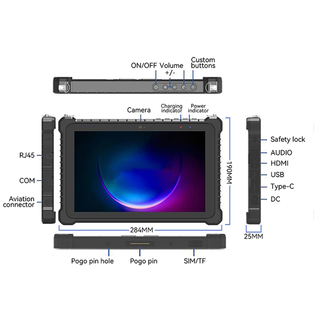 MeetNeng Y6-n10a N5100 8+128g Handheld Rugged Tablet I5/i7 Industrial Processor New Atex Android 4+64gb Good Sell Gsm
