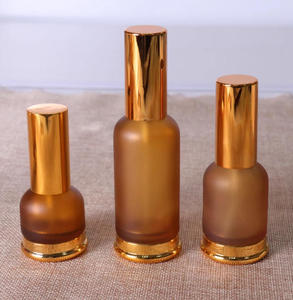 High Quality Glass Essential Oil <b>Dropper</b> <b>Bottle</b> Screw Cap Bottom Support Color Spray Press Cosmetics Empty <b>Bottle</b> - Product Image 4