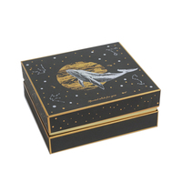 Boîte d'emballage magnétique rigide en papier de carton recyclable avec logo personnalisé boîte cadeau pliante de luxe avec couvercle magnétique