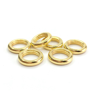 Écrous à anneau de lampe <span class=keywords><strong>M10x1</strong></span> Écrous filetés ronds Accessoires d'éclairage Lustre en cristal Pendentif Pièces de lampe de table - Product Image 4