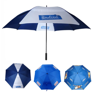 Promoción Paraguas recto personalizado de una sola capa a prueba de viento para sol y lluvia Perfecto como regalo de negocios o Paraguas personales - Product Image 3