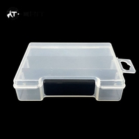 C Clair Transparent Mini Boîte Leurre Baitfish Dur Qualité En Plastique Inventaire En Gros Matériel De Pêche Conteneur Boîtes De Rangement