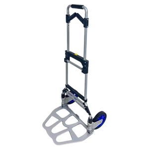 Zware Vrachtwagen <span class=keywords><strong>Trolley</strong></span> Stille Opvouwbare Handtrolley Tweewielige Platform Draagbare Huishoudelijke Bagage Tweewielige Ijzeren Buis Ontwerp - Product Image 2