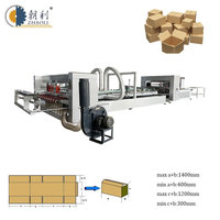 Machine à souder automatique en carton ondulé, 2019 kg, 5000 v, pour la colle