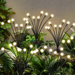 Lámparas Solares LED para Jardín con Forma de Fuegos Artificiales, Resistentes al Agua IP65, con Batería, para Casa de Campo, Terraza, Balcón, PVC - Product Image 1