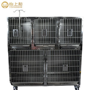 Cage professionnelle à verrouillage automatique pour chiens et chiots, vente en gros directe - Product Image 6