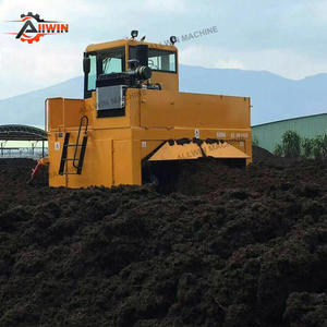 Nouvelle machine de compostage automatique de fumier de poulet ALLWIN, compacteur de compost, équipement d'<span class=keywords><strong>engrais</strong></span>, 3-5t/h, 220v/380v, haute productivité - Product Image 6