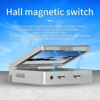 Consola de Juegos Portátil ANBERNIC RG35XXSP Flip, 64 GB, 5000 Juegos, Consola de Videojuegos Retro Portátil, Pantalla IPS de 3.5 Pulgadas, RG35XX