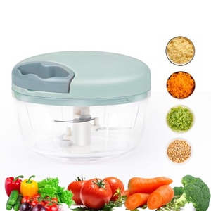Picadora de Ajo y Cebolla con Logotipo Personalizado al por Mayor, Cortador de Verduras para Cocina OEM con Empaque de Marca Privada - Product Image 1