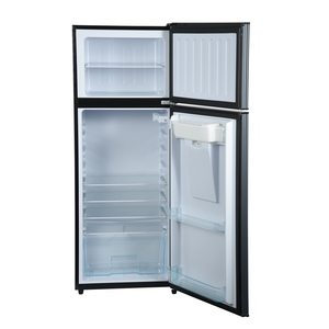 Réfrigérateur électrique à double porte en acier inoxydable avec distributeur d'eau, capacité de 210 L, classe énergétique A - Product Image 5