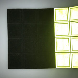 Autocollant adhésif en PVC réfléchissant de sécurité de nuit vert lime pour vélos et casques de <span class=keywords><strong>moto</strong></span> - Product Image 4