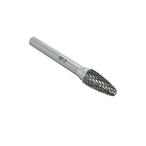 Fresa in Carburo di Tungsteno SF-3 a Forma di Albero, Fresa Rotante a Doppio Taglio con Gambo da 1/4'', 1 Pezzo - Product Image 3