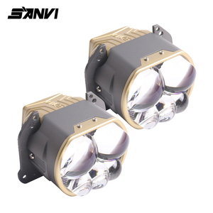 ไฟสปอร์ตไลท์รถยนต์ L500s ไฟ LED ติดกระจังหน้าพร้อมพัดลม ไฟตัดหมอกสำหรับขับขี่ ไฟเสริมภายนอกสำหรับรถออฟโรด รถบรรทุก - Product Image 6