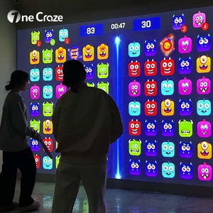 Jeu de pickleball interactif multijoueur AR, jeu de smash mural, plus de 20 modes de jeu, projecteur d'intérieur de 5300 lumens pour salle de jeux et divertissement - Product Image 2