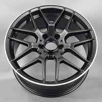 Jantes en alliage G-Class Racing Performance 19 20 pouces 5x120/5x139.7 5 trous Noir Argent pour Mercedes-Benz G500 G63