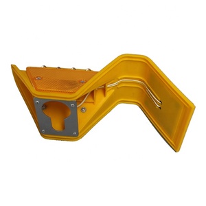 Sécurité de la route, vidéosurveillance à panneau solaire, PP, 2 pièces, torche pour le cyclisme - Product Image 3