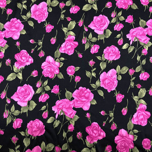 Échantillon gratuit de fleurs design en gros prix bon marché 100% vraie <span class=keywords><strong>soie</strong></span> 14mm tissu imprimé satiné extensible - Product Image 3