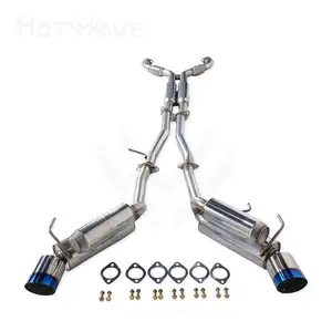 HOTWAVE SS لنيسان 350Z 03-09 Z33 G35 V35 T catback valvonic العادم