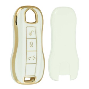 Huan Yue Car Key Cover Tpu Porsche 718 Panamera Taycan 911 Protective Case High Grade Fit - Product Image 2