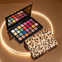 Palette de fards à paupières léopard 48 couleurs IMAGIC, nouvelle collection, fini mat, scintillant, nacré, double couche magnétique pour maquillage des yeux