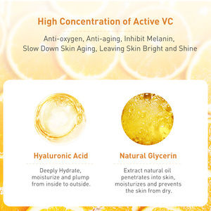 Sérum Visage Liquide Bio à la Vitamine C, Éclaircissant, Anti-rides et Anti-âge, Format Voyage - Product Image 4