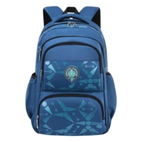 Sac d'école pliable unisexe BLUESKY, meilleur choix, imperméable, doublure en nylon Oxford, grande capacité, bretelles réglables, kit PE, voyage