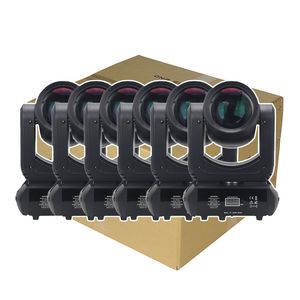 Mini 150W LED haz de luz con cabezal móvil punto 18 prismas giratorios DJ DMX escenario Disco Bar boda efecto iluminación DB 6 unids/lote - Product Image 1