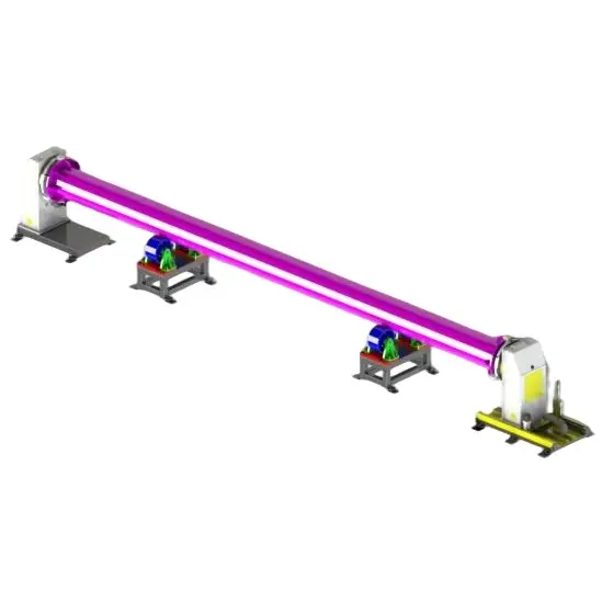 PAIYUAN 20Tペイロード単軸ヘッドテール回転自動溶接ポジショナー全自動溶接ポジショナー