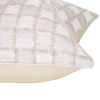 Jacquard housse de coussin décoratif carré luxe taies d'oreiller 18x18 jeter oreiller couvre décor à la maison housse de coussin 20x20