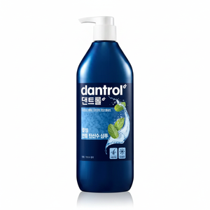 Shampooing Dantrol rafraîchissant au menthol et eau pétillante, aux acides aminés et minéraux pour cheveux bouclés - Anti-pelliculaire, nettoyage en profondeur 820ml Premium - Product Image 2