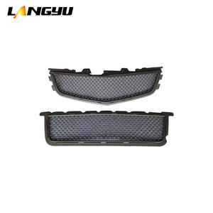 Langyu 08-13 ऑटो बॉडी पार्ट्स फ्रंट बम्पर असेंबली ग्रिल पीपी प्लास्टिक <span class=keywords><strong>cts</strong></span> v के लिए स्टाइल बॉडी किट - Product Image 4