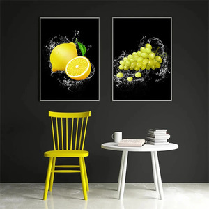 Póster e Impresiones <span class=keywords><strong>de</strong></span> Frutas Frescas Naturales, Pintura en Lienzo <span class=keywords><strong>de</strong></span> Fresas y <span class=keywords><strong>Naranjas</strong></span>, Decoración <span class=keywords><strong>de</strong></span> Cocina, Comedor, Arte <span class=keywords><strong>de</strong></span> Pared - Product Image 3