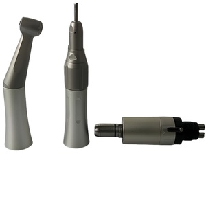Tandheelkundige Hoge/Lage Snelheid Metalen Lucht Turbine Handstuk Kit 2 Stuks Pana Max1 Led Handstuk + Fx Lage Snelheid 1Set Contra Hoek Recht - Product Image 4