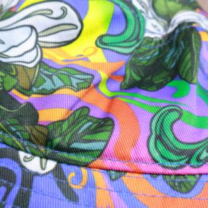 Nouveau rétro chapeau de soleil Hip Hop Style seau chapeau Denim haute qualité fleur <span class=keywords><strong>peinture</strong></span> pêcheur casquette pour hommes femmes décontracté - Product Image 2