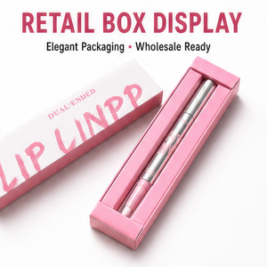 Delineador de Labios Mate de Doble Punta con Pincel, Larga Duración, Aspecto Natural, Logotipo Personalizado, Fabricante de Marca Privada - Product Image 6