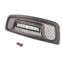Calandre noire en forme de nid d'abeille, 3 pièces, personnalisée, pour voiture dodge ram 2009, 2013, 1500