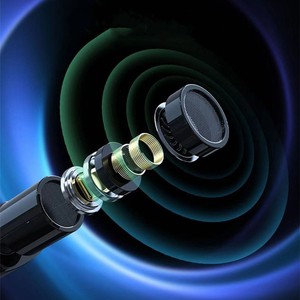 Black+Pink Lovers Wireless Lavalier Microphones for Phone/Audio/PC Webcast/Online Teaching/Short Video/Live Broadcasting - Product Image 2