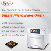 EOA-2S de four à micro-ondes intelligent de rôti à grande vitesse de cuisine commerciale d'acier inoxydable