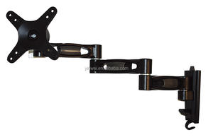 Support mural TV pivotant avec gestion des câbles Support TV en aluminium à 360 degrés L026-3 pour Caracan - Product Image 6