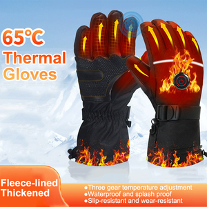 ถุงมืออุ่นไฟฟ้า Mydays Tech Outdoor แบบสามระดับความร้อน  หน้าจอสัมผัส ชาร์จไฟได้ สำหรับกีฬา ปั่นจักรยาน เล่นสกี - Product Image 2