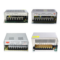 Alimentation électrique double sortie AC110 AC220V 12V 30A 360W IP20 avec ventilateur pour bande LED CCTV dans l'industrie 110V/220V 12V 30A 360W IP20 Ventilateur