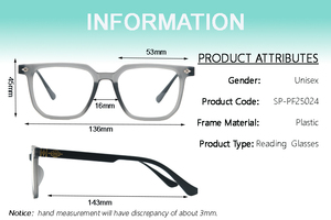 Nouvelles Lunettes de Lecture 2026 pour <span class=keywords><strong>Ordinateur</strong></span>, <span class=keywords><strong>Anti</strong></span>-Lumière Bleue, Presbytie, Grande Monture, Tendance et Élégantes, pour Femmes et Hommes, En Stock - Product Image 2