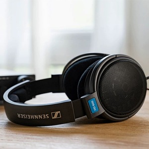 Audífonos Sennheiser HD 600, Abiertos, Dinámicos, 300 Ohmios, con Cable, Sobre la Oreja, Sonido Natural, Comodidad Premium, Malla Metálica - Product Image 6