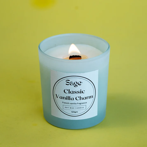 Bougie parfumée classique à la vanille en pot – Parfum d'ambiance doux et chaleureux pour une ambiance cosy, relaxation, décoration de chambre et de salon, et idée cadeau. - Product Image 3