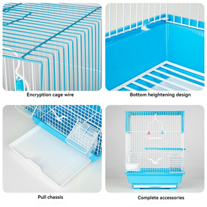 Jaula para Pájaros de Cría de Alta Calidad en Oferta, Jaula de Lujo Hecha a Mano para Agapornis, Compre una Jaula Metálica para Canarios y Loros - Product Image 6