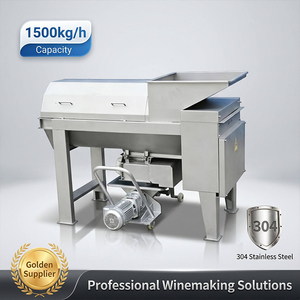 HN QDMECH Distemperatrice e Sbucciatrice Automatica Professionale per Vigneti e Cantine, Macchina Commerciale per <span class=keywords><strong>la</strong></span> Frantumazione delle Uve - Product Image 5