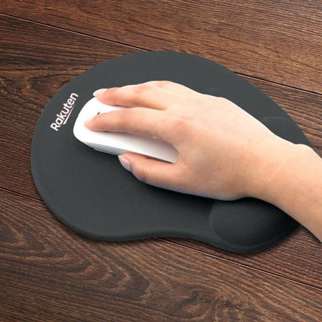 Custom Mouse Pad with Wrist Rest Ergonomic Mousepad with Your Logo Picture Text for Gaming Office Workspace