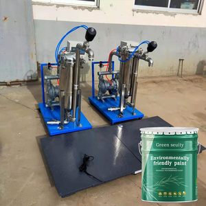 Machine de remplissage de peinture à tambour de type pesage semi-automatique pour peinture résine époxy 3l <span class=keywords><strong>50l</strong></span> - Product Image 2