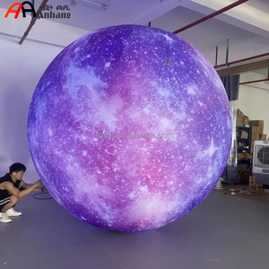 Pallone Gonfiabile Gigante Personalizzato di Nettuno, Pianeta del Sistema Solare Stampato per Feste a Tema Spaziale, Decorazione per Musei ed Esposizioni - Product Image 1